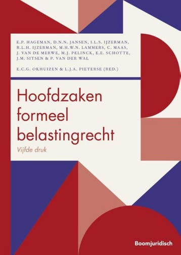 Hoofdzaken formeel belastingrecht / Boom fiscale, Boeken, Verzenden, Gelezen