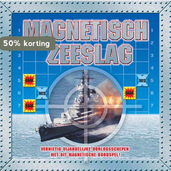 Magnetisch zeeslag 9789036623551, Boeken, Kinderboeken | Baby's en Peuters, Gelezen, Verzenden