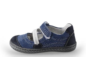 Kickers Instappers Meisjes in maat 24 Blauw, Verzenden, Schoenen