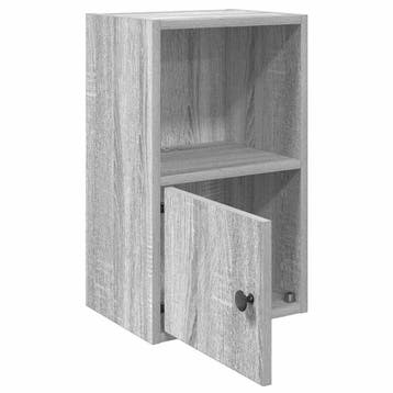 Boekenkast grijs sonoma eiken - Stijlvol design voor je i..., Huis en Inrichting, Minder dan 50 cm, Verzenden, Zo goed als nieuw