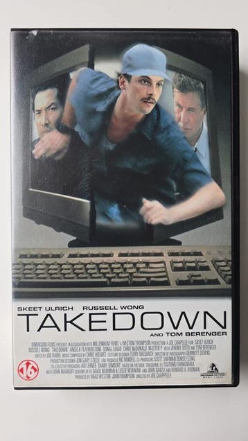 TAKEDOWN (EX RENTAL) (VHS), Cd's en Dvd's, VHS | Film, Gebruikt