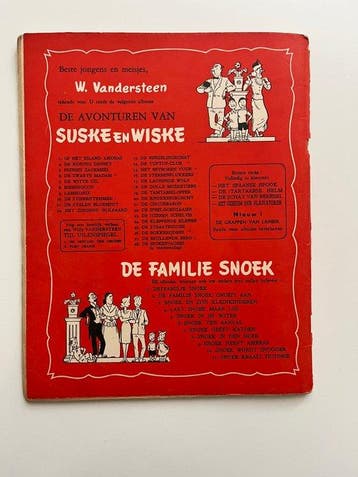 Suske en Wiske RV-27 - De Brullende Berg - 1 Album - Eerste, Nieuw
