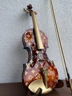 J.Reinhardt - Custom Louis Vuitton Violin - Luxury Brown &