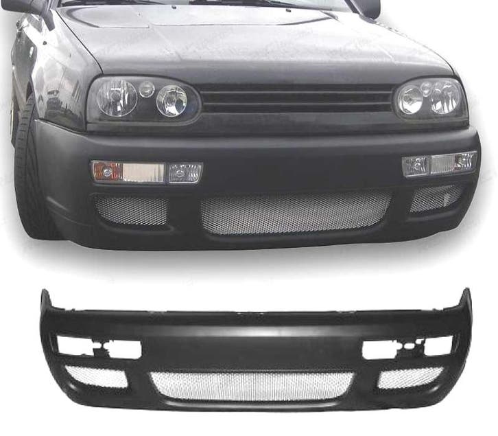 PARE-CHOCS AVANT VOLKSWAGEN VW GOLF 3 91-98 LOOK GTI, Autos : Pièces & Accessoires, Carrosserie & Tôlerie, Envoi