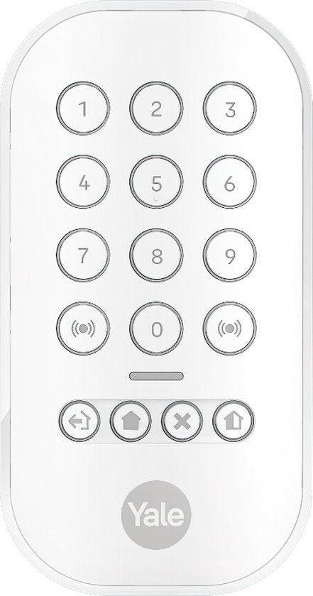 2dekans | Yale - Keypad - Met Paniekknop - Verlicht, Doe-het-zelf en Bouw, Alarmsystemen, Ophalen of Verzenden