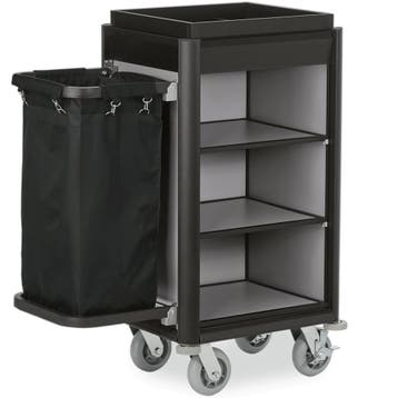 Huishoudwagen | ISABELLA | Aluminium/Hout | 3 Niveaus |, Verzenden, Nieuw in verpakking