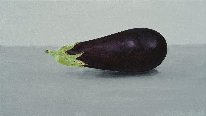 Matthieu van Riel - Aubergine, Antiquités & Art, Art | Peinture | Moderne