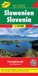 F&B Wegenkaart Slovenië 9783707904734 Freytag-Berndt, Verzenden, Gelezen, Freytag-Berndt