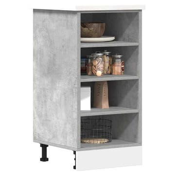 vidaXL Onderkast Riga 40x44,5x81,5 cm bewerkt hout, Huis en Inrichting, Verzenden, Nieuw