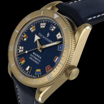 Tecnotempo - Automatic - Bronze Marea flags edition -, Nieuw