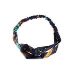 Haarband Twist 5cm – Ketting Print – Gladde Stof –