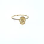 Zonder minimumprijs - Ring - 14 karaat Geel goud - 2.09ct., Nieuw