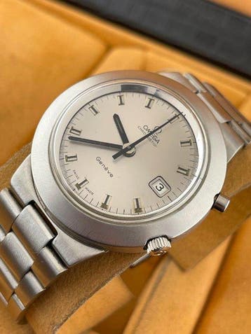Omega - Genève dynamic ufo case Chronostop - 146.012 - Heren, Handtassen en Accessoires, Nieuw