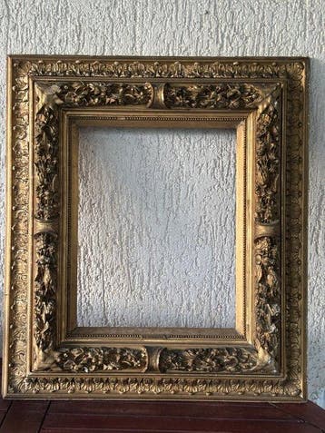Schouwspiegel - Hout, Gips, Antiek en Kunst