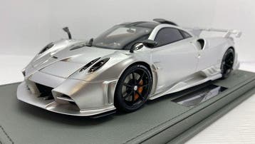 BBR 1:18 - Voiture miniature - Pagani Imola Matt Silver 1/18, Nieuw