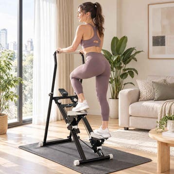 vidaXL Stairstepper Vexor Sport Zwart 50 x 80 x 122 cm, Verzenden