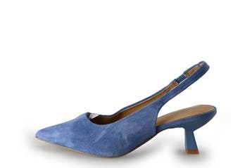 Manfield Slingbacks in maat 38 Blauw, Vêtements | Femmes, Verzenden