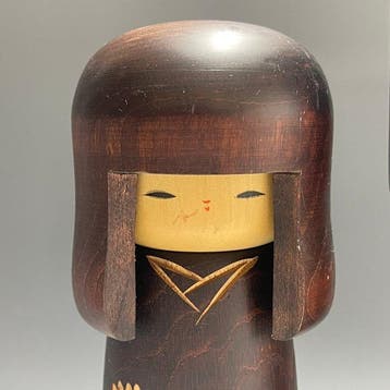 Okappa Kimono | Bob Cut Kokeshi-doll - Hout - Usaburo-Gunma