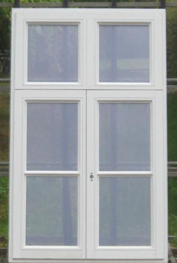 afrormosia houten raam , chassis , venster 103 x 169, 75 tot 150 cm, Raamkozijn, Nieuw, Ophalen of Verzenden