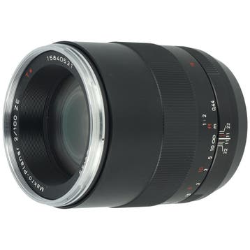 Carl Zeiss 100mm f/2 Macro-Planar T* ZE Canon EF | Occasion, Ophalen of Verzenden, Nieuw
