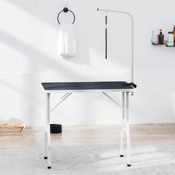 vidaXL Trimtafel voor huisdieren met 1 aanlijnoptie, Dieren en Toebehoren, Verzenden, Nieuw