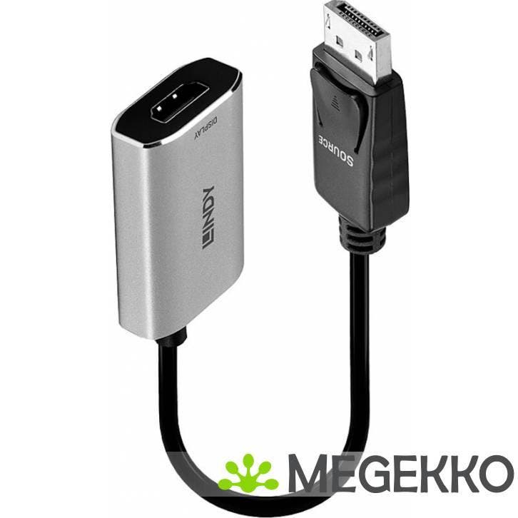 Lindy 41094 video kabel adapter 0,11 m DisplayPort HDMI, Computers en Software, Overige Computers en Software, Nieuw, Verzenden