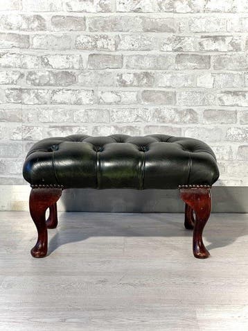 Repose-pied - Cuir de vachette