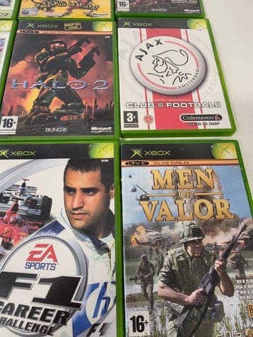 Microsoft - Xbox original - Xbox Classic & 2 Controller & 12, Nieuw