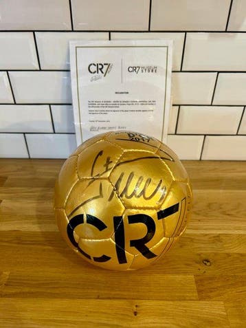Ballon de CR7 signé - Christiano Ronaldo - Voetbal, Nieuw