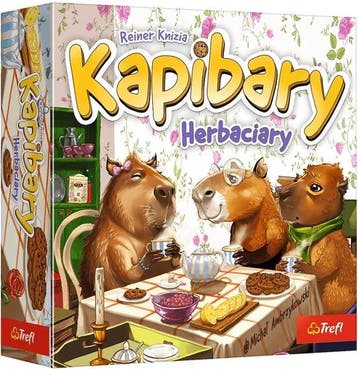 Trefl Kapibary Herbaciary - Kaartspel - Elegante Theepart..., Verzenden, Nieuw