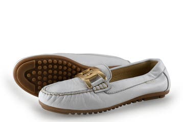 Tods Loafers in maat 37 Wit, Kleding | Dames, Schoenen, Verzenden, Wit, Overige typen, Zo goed als nieuw