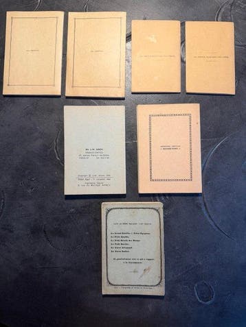 B.P. Grimaud; Mademoiselle Le Normand - Lot with 7 booklets