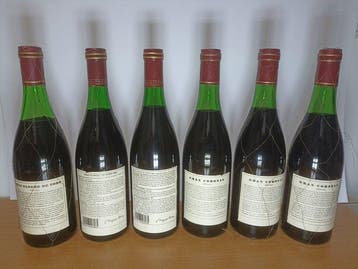 1969 Torres, Gran Coronas (x3), 1976, 1985, 1986 Gran Sangre