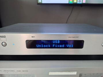 NAD - M51 DAC DAC - Digital Analog Converter, TV, Hi-fi & Vidéo
