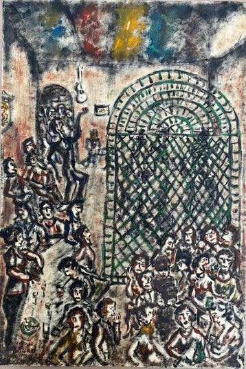 José Garcia Tella (1906-1983) - Le Catalan (Vendu sans prix