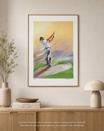 Maurice Filloneau (1930-2000) - Golf : Le Swing, Antiquités & Art