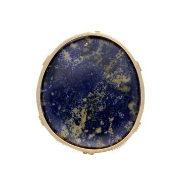 Pendentif - 14 carats Or jaune Lapis-lazuli