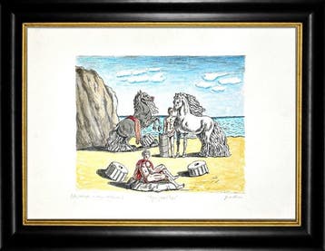 Giorgio De Chirico (1888-1978) - Riposo presso le correnti