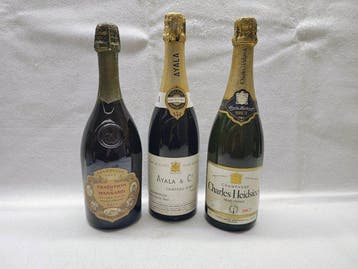 Ayala, Charles Heidsieck, Mansard, Champagne Brut -, Nieuw