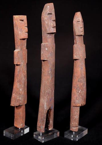 Figure - Trio de statuettes dAklama - Ghana - Ghana, Antiek en Kunst