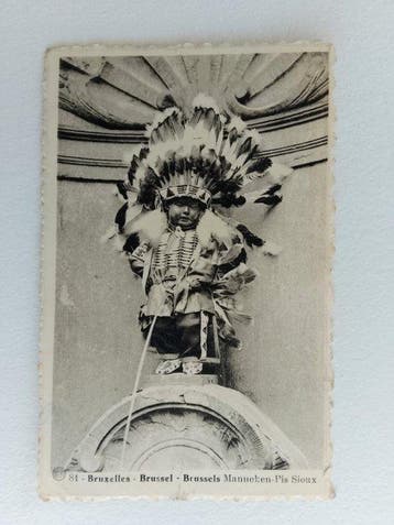 Belgique - Manneken-Pis - Bruxelles - Europe - Carte postale