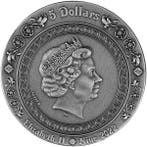 Niue. 5 Dollars 2022 Hera & Juno 2 oz Antique finish (.999)