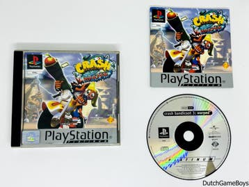 Playstation 1 / PS1 - Crash Bandicoot 3 - Warped - Platinum, Verzenden