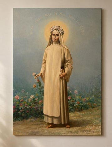 Giovanni Maria Mossa (1896-1973) - Santa Rosa da Lima, Antiek en Kunst