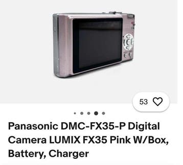 Panasonic DMC-FX35 Digitale compact camera, Audio, Tv en Foto, Nieuw