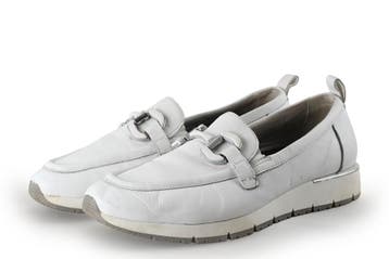 Tamaris Instappers in maat 40 Wit, Kleding | Dames, Schoenen, Tamaris, Verzenden, Zo goed als nieuw, Wit