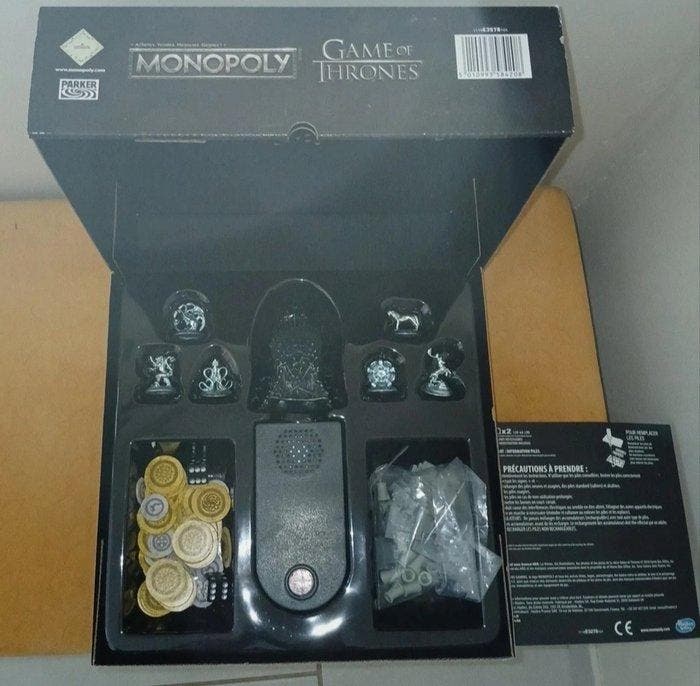 Monopoly edición limitada juego de tronos caja de música, Antiek en Kunst, Antiek | Speelgoed