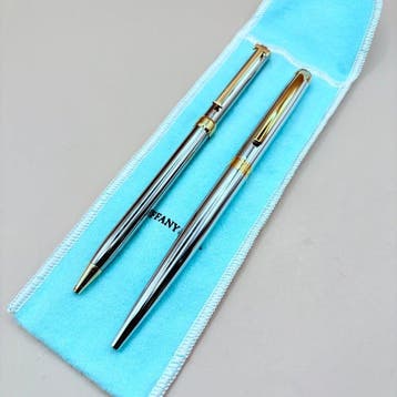 Tiffany & Co. - Set of 2 – Chrome Finish GT – T-Clip &, Nieuw