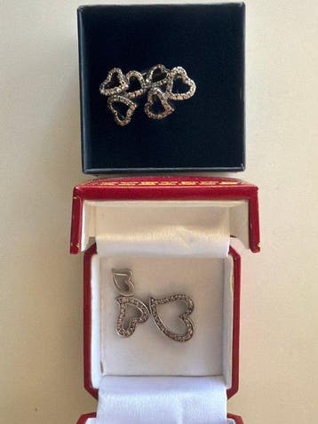 Zonder minimumprijs - 2-delige sieradenset Zilver - Argento