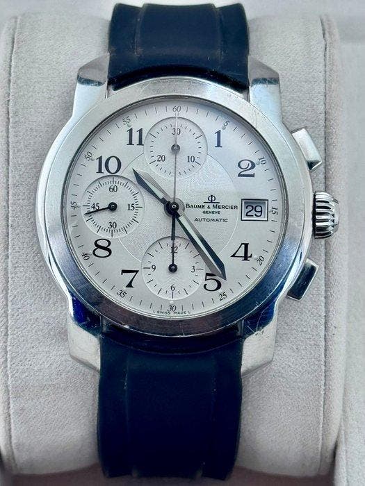 Baume & Mercier - Capeland Automatic Chronograph - -, Bijoux, Sacs & Beauté, Montres | Hommes